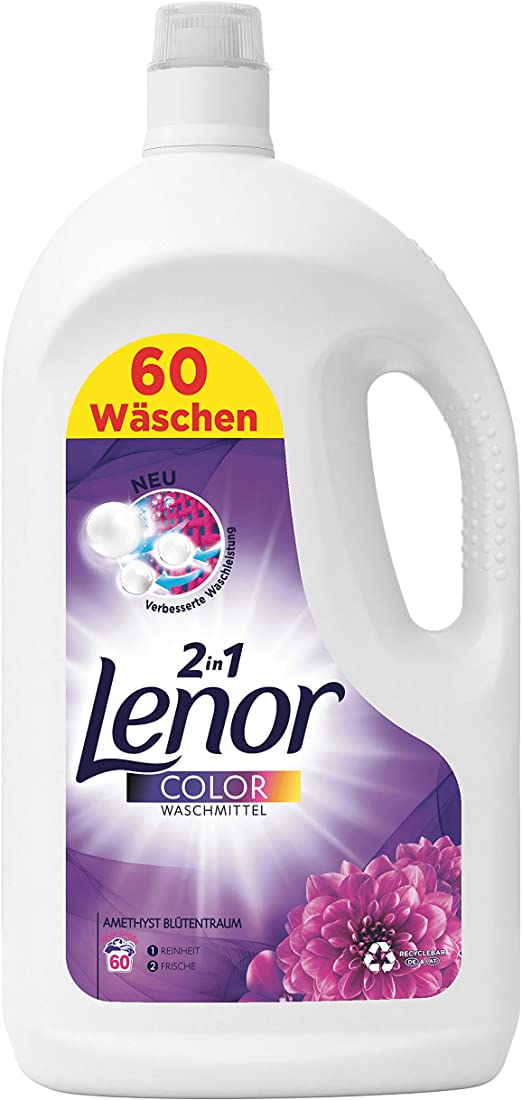 Lenor 2in1 Color Amethyst Gel 60p 3.3L