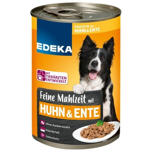 Edeka Feine Mahlzeit Huhn Ente for Dog 400g