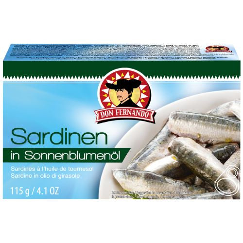 Don Fernando Sardinen in Sonnenblumenol 115g