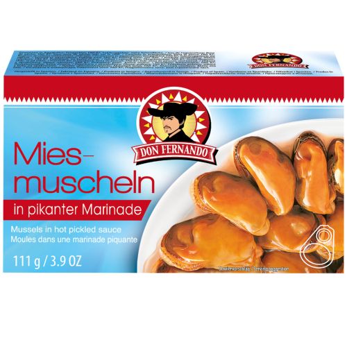 Don Fernando Mies-muscheln piquant Marinade 111g