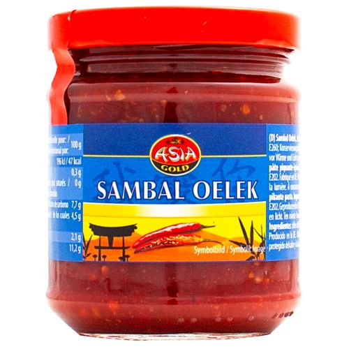 Asia Gold Sambal Oelek Spicy Paste 200g