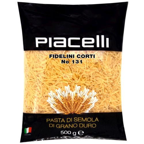 Piacelli Fidelini Corti No 131 Pasta 500g