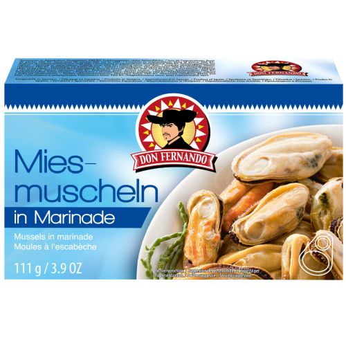 Don Fernando Mies-muscheln in Marinade 111g