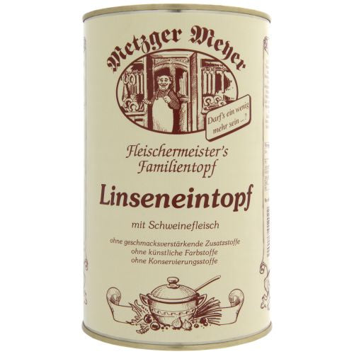 Metzger Mener Linseneintopf Soup 1200g