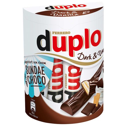 Duplo Dark Vanilla Sundae Choco 10pcs 182g