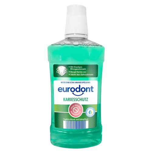 Eurodont Kariesschutz Liquid for the oral cavity 500ml