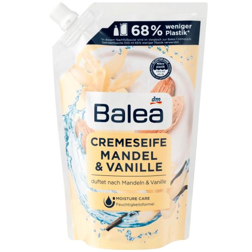 Balea Creme Seife Mandel & Vanille Stock 500ml