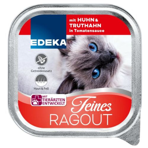 Edeka Feines Ragout Huhn Truthahn for Kota 100g