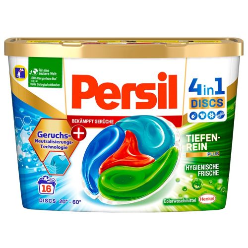 Persil Discs 4in1 Bekampft Geruche 16p 400g