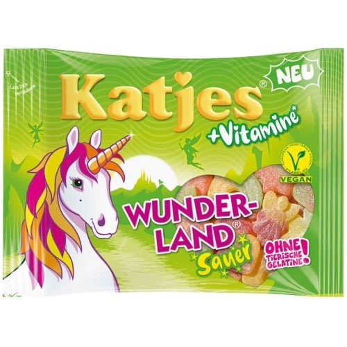 Katjes + Vitamine Wunder Land Sauer Vegan Gel 175g