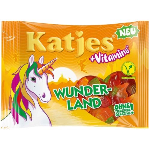 Katjes + Vitamine Wunder Land Vegetarian Gummies 175g