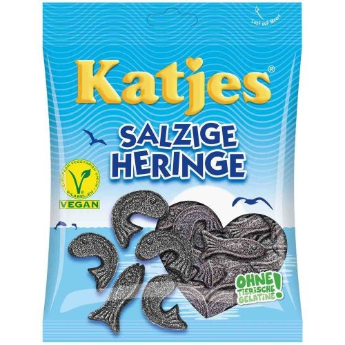 Katjes saltige Heringe Vegan Gummies 200g