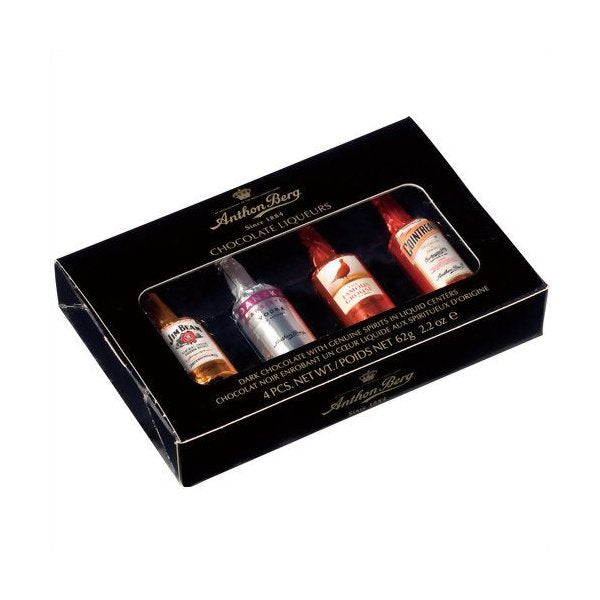 Anthon Berg Liqueur Bottles 4pcs 62g