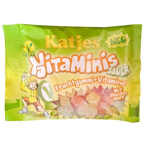 Katjes VitaMinis Sauer Vegan Gummies 175g