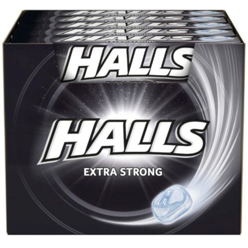 Halls Extra Strong Box 20x33.5g 670g