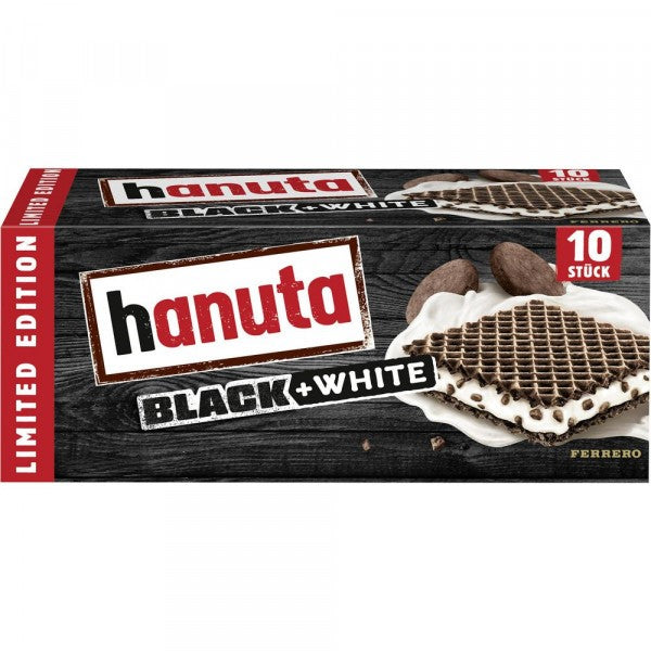 Hanuta Black + 10pcs White – 220g Wafers