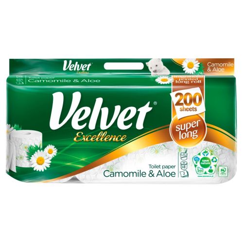 Velvet Excellence Camomile & Aloe Paper 10pcs