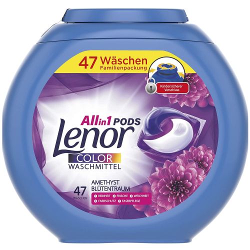 Lenor All in 1 Pods Color Amethyst 47p 1.2kg