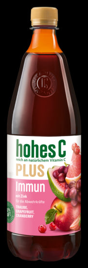 Hohes C Plus Traube Grapefruit Cranberry Juice 1L