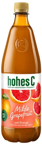 Hohes C Milde Grapefruit und Orange 1L