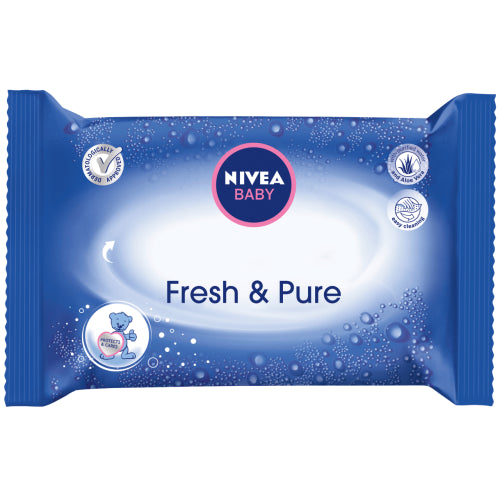 Nivea Baby Fresh & Pure Wipes 63pcs