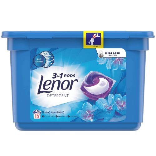 Lenor All in 1 Pods Univ Spring Awakening 15p 376g