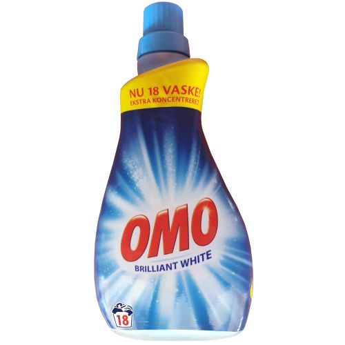 OMO Brilliant White Gel 18p 900ml