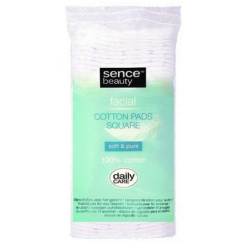 Sence Beauty Cotton Pads Square Cotton swabs 50pcs