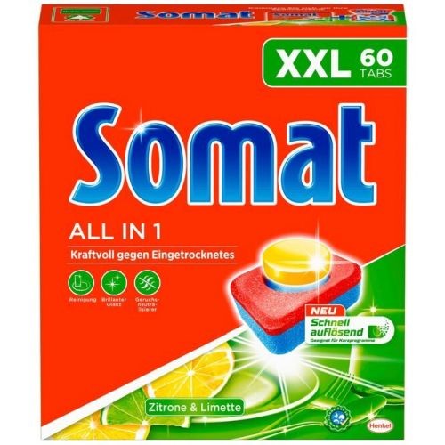 Somat All in 1 Zitrone & Limette 60 pcs 1.1 kg