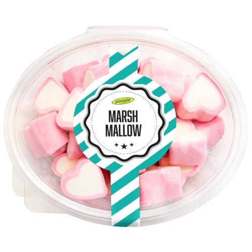 Woogie Marshmallow Hearts 140g