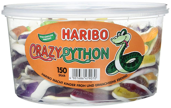 Haribo Crazy Python Jelly Beans 150pcs 1kg