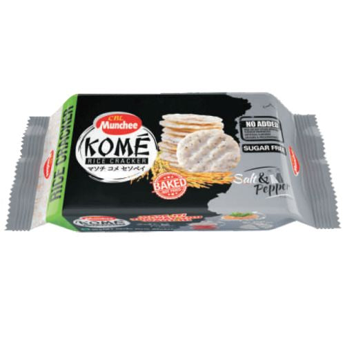 Kome Rice Cracker Salt & Pepper 45g