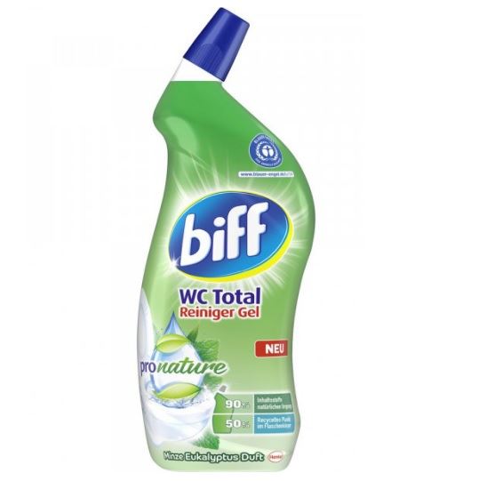 Biff Pro Nature Minze Eukalyptus WC Gel 750ml