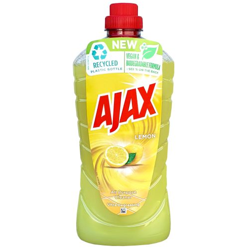 Ajax All Purpose Lemon Liquid 1L