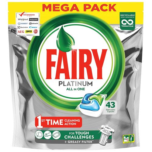 Fairy Platinum All in One Tabs 43pcs 641g