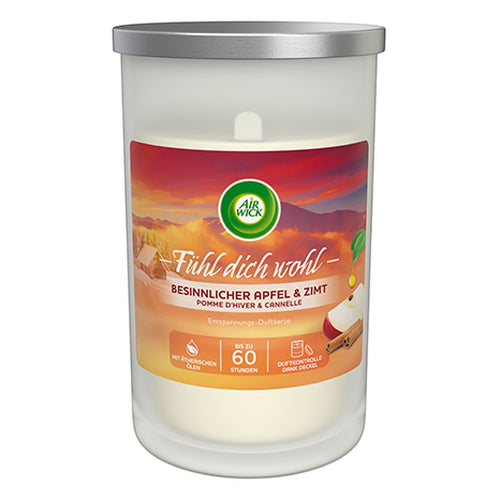 Air Wick Fuhl Dich Wohl Apfel Zimt Candle 310g