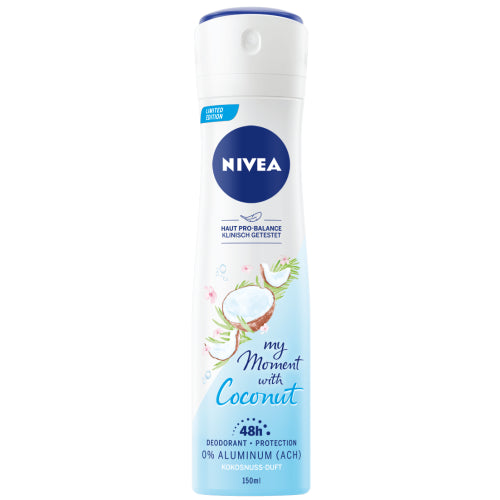 Nivea My Moment with Coconut Deo 150ml