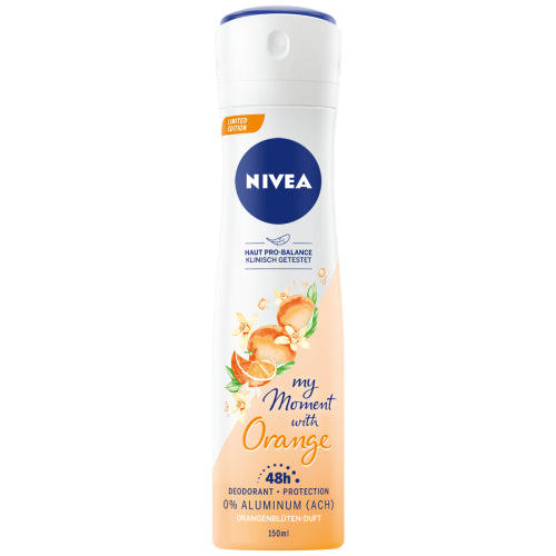 Nivea My Moment with Orange Deo 150ml