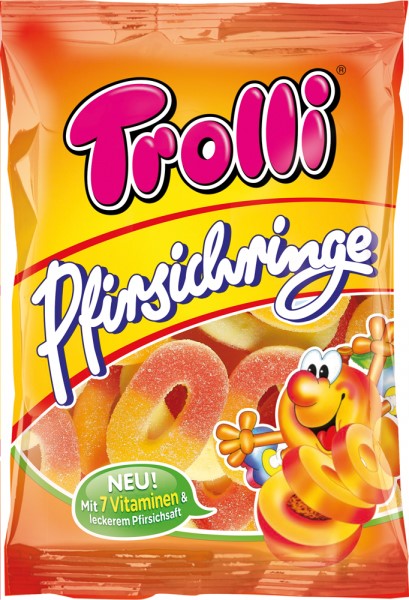 Trolls Pfirsichringe 150g