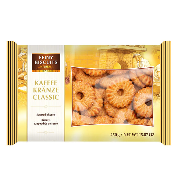 Feiny Biscuits Kaffe Kranze Classic Biscuits 450g