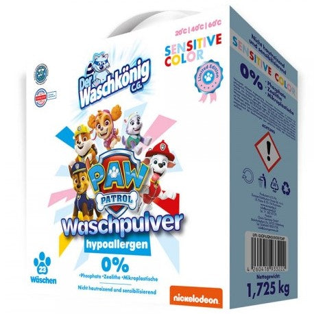 Waschkonig PAW Patrol Sensitive Color Powder 23p