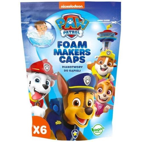 PAW Patrol Foam Makers Caps for Bathing 6pcs 108g