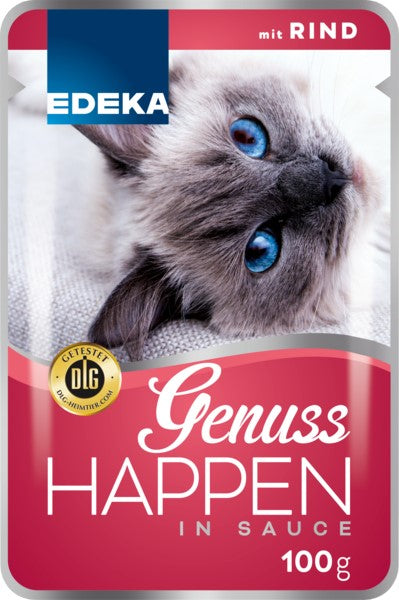 Edeka Genuss Happen Mix in Sauce Rind 100g