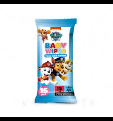 Paw Patrol Baby Wet Wipes 15 pcs