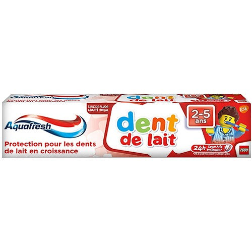 Aquafresh 2-5 Dent de Lait Paste 50ml