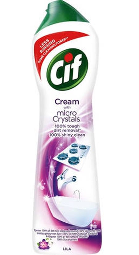 Cif Cream Micro Crystals Lila Milk 500ml