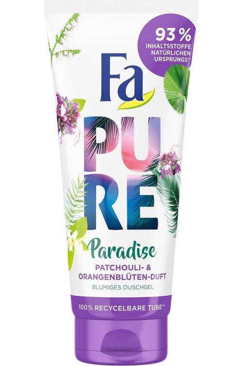 Fa PURE Paradise Patchouli & Orangenblut Gel 200ml