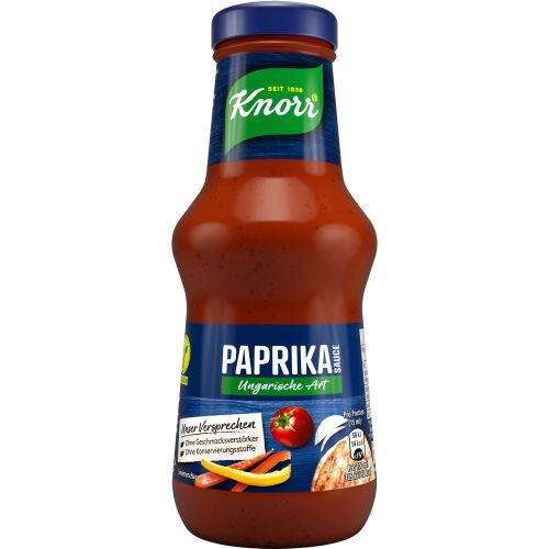 Knorr Paprika Vegan Sauce 250ml