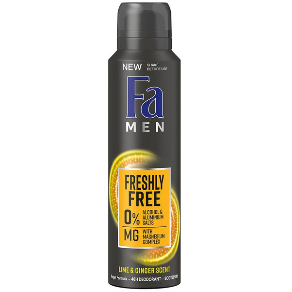 Fa Men Fresh & Free Limetten Ingwer Deo 150ml