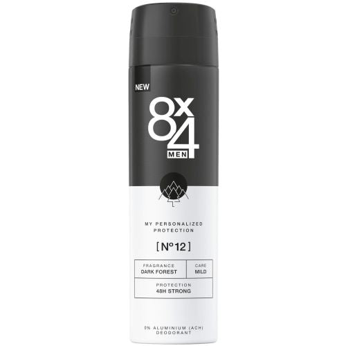 8x4 Men No 12 Dark Forest Deo 150ml